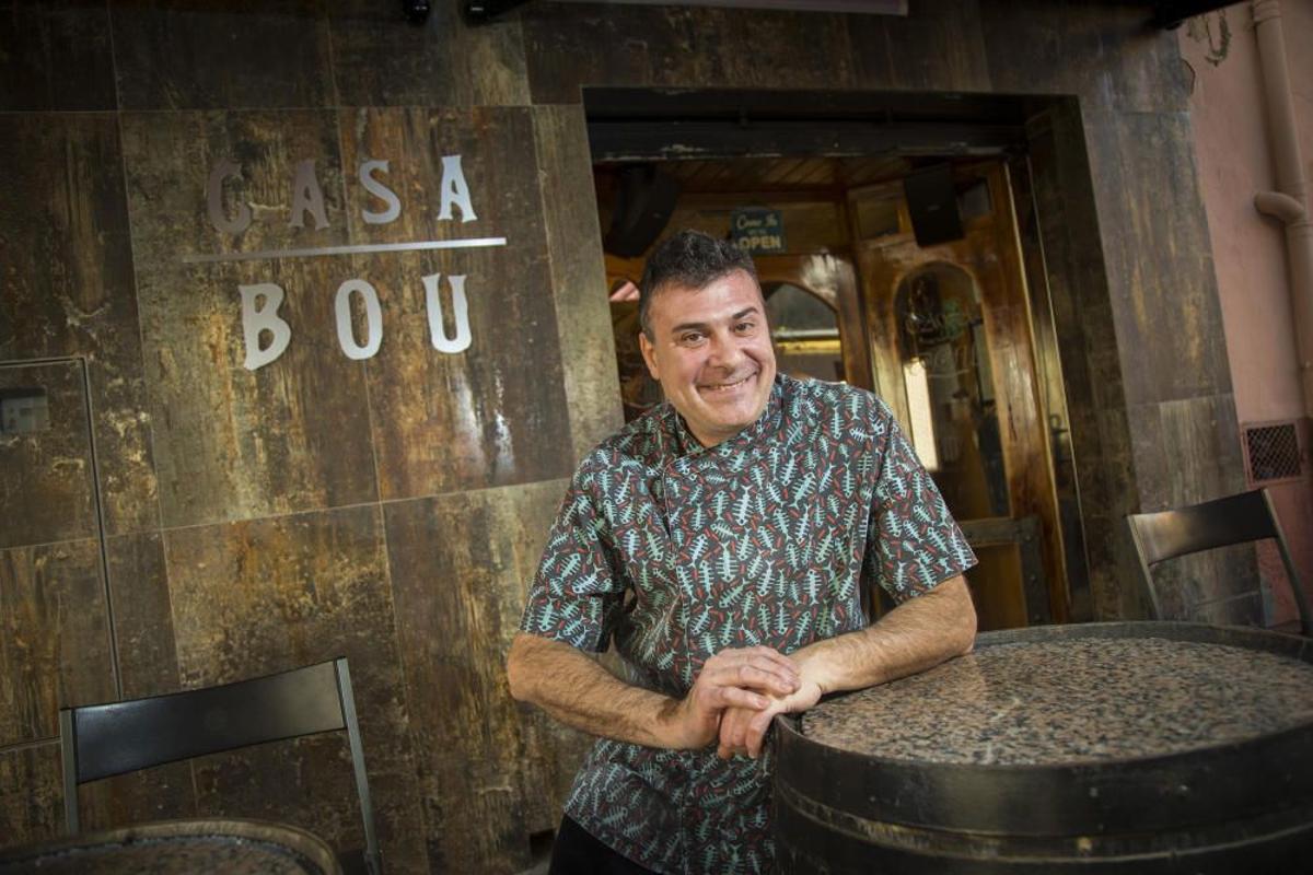 El equipo actual de Casa Bou en la cocina