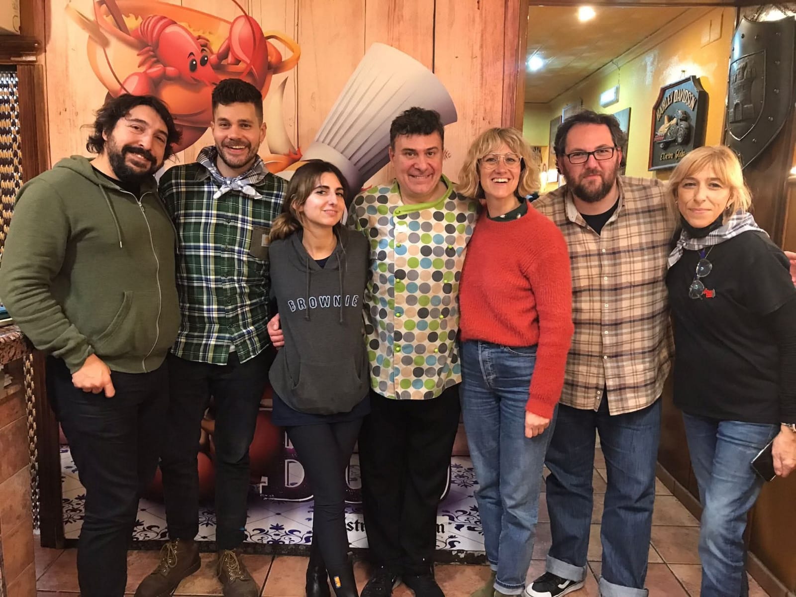 Maria Juan y el equipo de Podríem Fer-ho Millor en Casa Bou